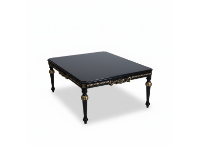Schwarzer Couchtisch Couchtische Wohnzimmer Holz Tisch Beistelltisch Neu