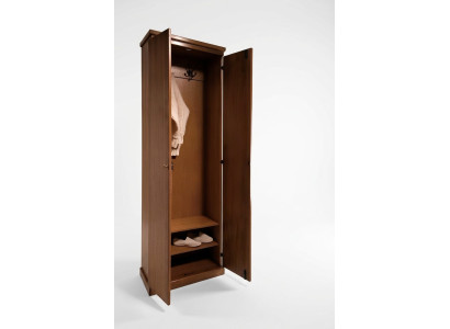 Garderobe Kleiderschrank Schrank Naturholz Massivholz Schränke Flur Massiv Holz