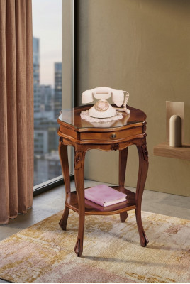 Telefontisch Beistelltisch Konsolentisch Blumentisch Tisch Holz Tische Möbel Neu