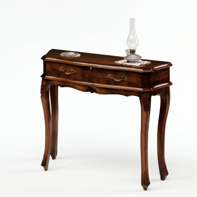 Tisch Konsolen Kommode Barock Rokoko Kommoden Holz Design Beistell Schrank