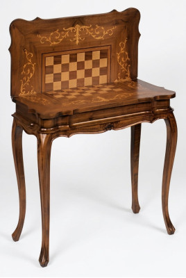 Spieltisch Schach Schachtisch Tisch Holz Tische Das Spiel Möbel Antik Stil Neu