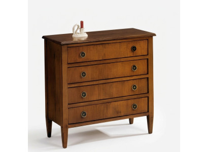 Sideboard Kommoden Sideboards 4 Schubladen Hochschrank Kommode Schrank Holz Neu