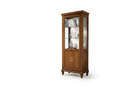Schrank Schaufenster Vitrine Vitrinen Glas Schrank Holz Regal Modern Schränke