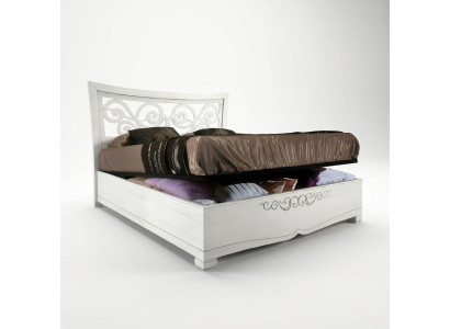 Bettgestelle Doppelbett Bett Luxus Betten Holz Bettrahmen Weiß Design Modern Neu