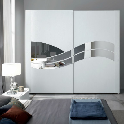 Kleiderschrank Designer Kleiderschränke Möbel Holz Wandschrank Schrank Spiegel