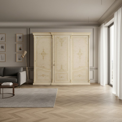 Luxus Kleiderschrank Schrank Stil Möbel Klassische Schlafzimmer Schränke Holz