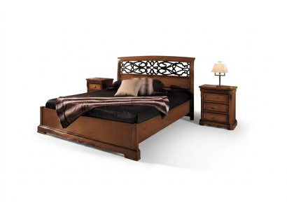 Schlafzimmer Möbel Garnitur Set Italienische Möbel Nachttisch Massives Holz 3tlg