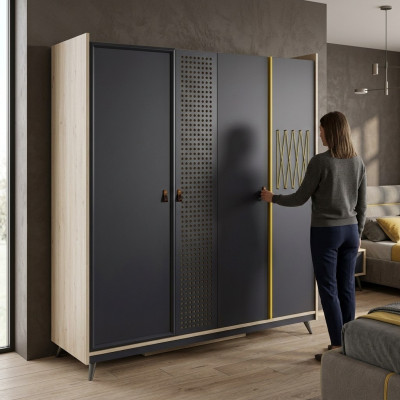 Kleiderschrank Schrank Jugendzimmer Schränke Hochschrank Jugend Kleiderschränke
