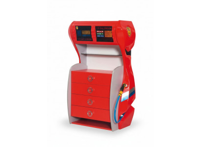 Tankstelle Kommode mit Schubladen Kinderzimmer Modern Möbel Regal Holz Zimmer