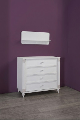 Kinderzimmer Modern Kommode mit Schubladen Möbel Massivholz Designer Zimmer Neu