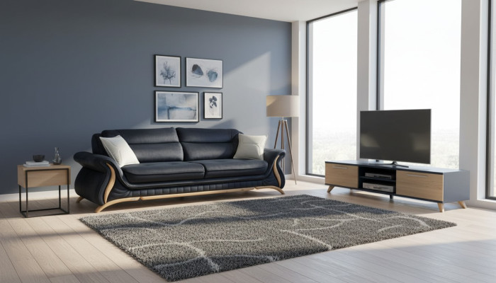 Sofa Couch Polster 3 Sitzer Kunstleder Sofas Couchen Sitz Garnituren Design