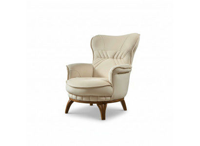 Sessel Luxus Design Textil Wohnzimmer Klassisches Stil Lounge Möbel
