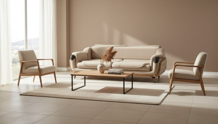 Sofa 3 Sitzer Klassische Couchen Luxus Möbel Sofas Couch Stoff