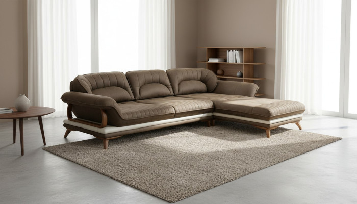Ecksofa Wohnlandschaft Polster Eck Sofa Garnitur Luxus Sofas L Form