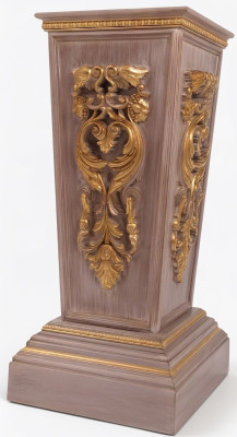 Klassische Vase schick aussehende Farbe Braun passt die Terrasse des Wohnzimmers