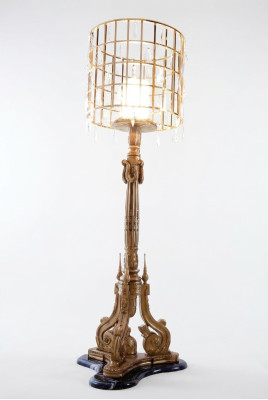 Luxus Steh Leuchte Stehleuchte Lampe Lampen Italienische Einrichtung Möbel Neu