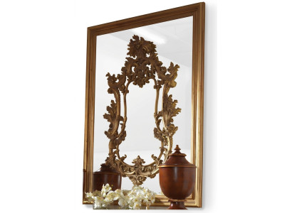 Luxus Spiegel Barock Rokoko Wandspiegel Italienische Möbel Spieglein