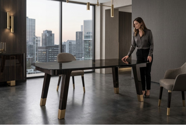 Esstisch Esszimmer Moderne Wohnzimmer Küche Tische Design Tisch Metall Möbel Neu