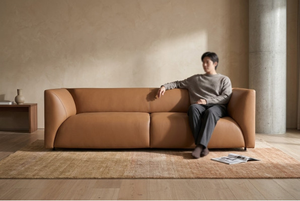 Chesterfield 3 Sitzer Polster Sofas Design Luxus Sofa Textil Couchen Neu
