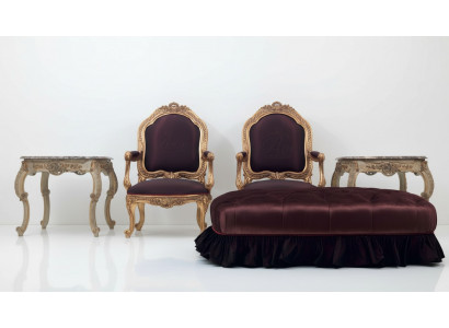 Couchtisch Tisch Beistelltisch Wohnzimmertisch Holz Royal Beistell Barock Rokoko