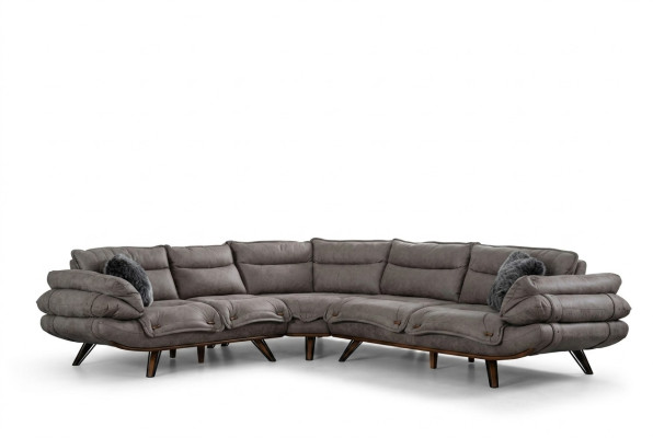 Ecksofa L Form Sofa Couch Polster Sofas Wohnlandschaft Stoffsofa Eckcouch Textil