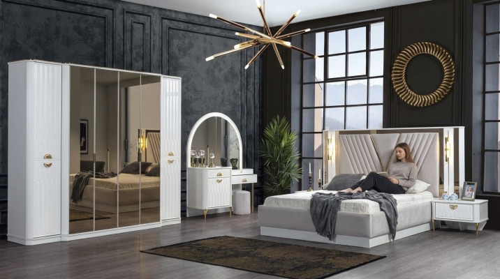 Modernes Schlafzimmer-Set im wunderschönen europäischen Design