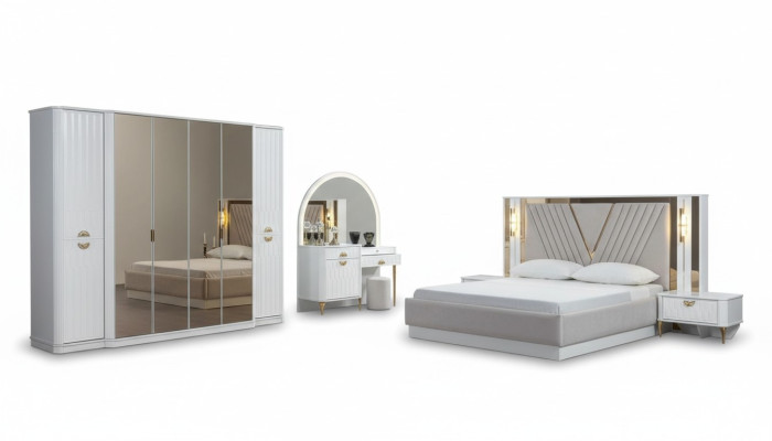 Modernes Schlafzimmer-Set im wunderschönen europäischen Design