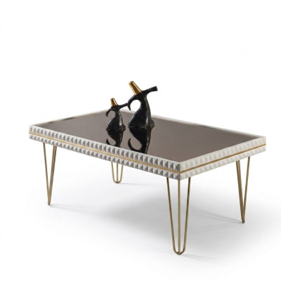 Couch Tisch Kaffee Tische Wohnzimmer Massiv Beistell Luxus Couchtisch