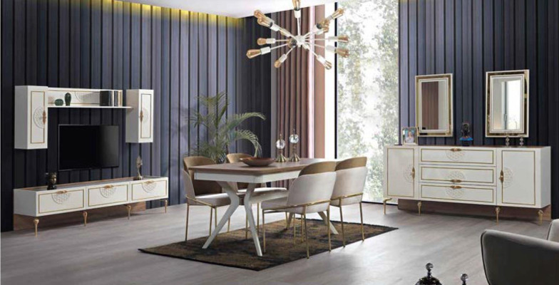 TV Schrank Italienische Möbel Wohnzimmer Kommode Luxus Sideboard