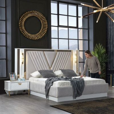 Bett Doppelbett Betten Möbel Einrichtung Schlafzimmer Möbel Design
