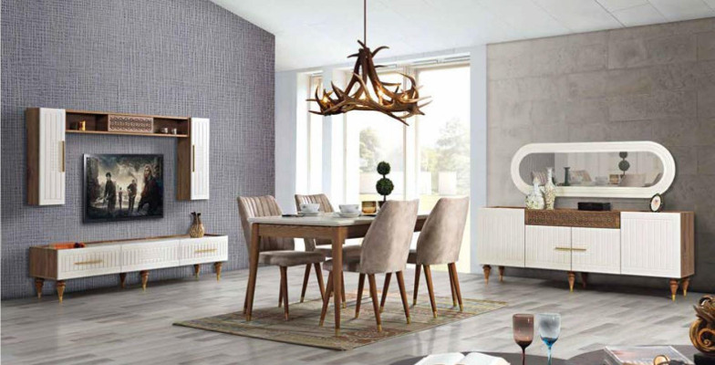 TV Ständer Sideboard Anrichte Schrank Wohnzimmer Holz Sideboards Möbel