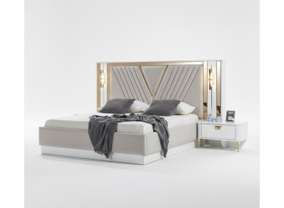 Nachttisch Design Konsole Beistell Schlaf Zimmer Holz Luxus Konsolen