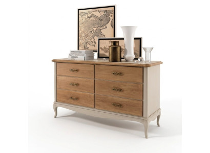 Kommoden Holz Schränke Möbel Anrichte Kommode Sideboard Schrank Klassische neu