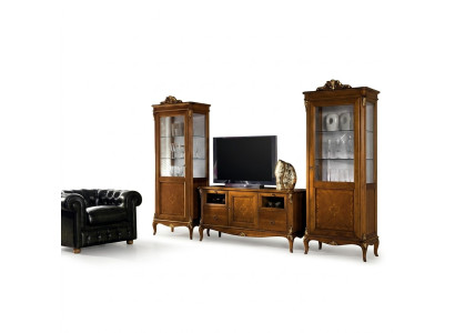Fernseh Schrank Wohnzimmer Sideboard rtv Schublade tv italienische Barockmöbel