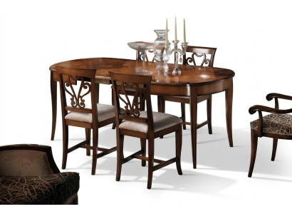 Möbel Einrichtung Gruppe Tisch + 4 Stuhl Set 5tlg. Esstisch Garnitur Esszimmer
