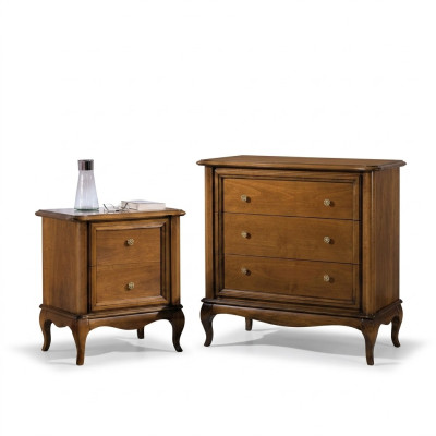 Nachttisch Konsolen Schlafzimmer Beistelltisch Modernes Design Möbel Holz braun