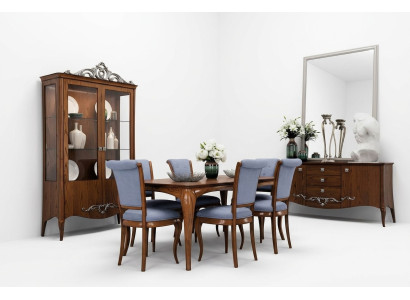 Esszimmer Set Essgruppe Tisch Tische 9 tlg Komplettset Esstisch 6 Stühle Gruppe