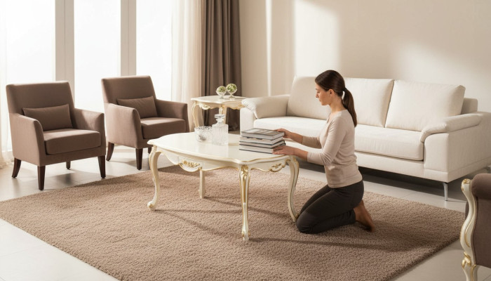 Couch Tisch Kaffee Tische Wohnzimmer Massiv Beistell Luxus Couchtisch Design