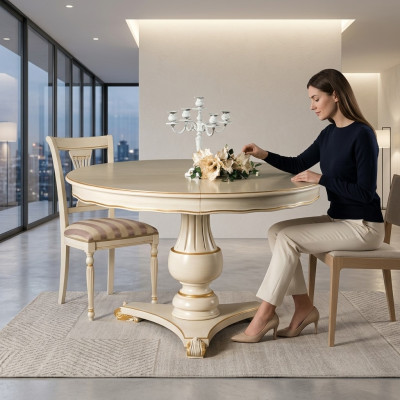 Runder Esstisch Esstische Esstische StileElisa Esstische Luxusmöbel Holz