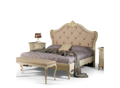 Bett Möbel Doppelbett Naturholz Schlafzimmer Möbel Design Betten Möbel Italien