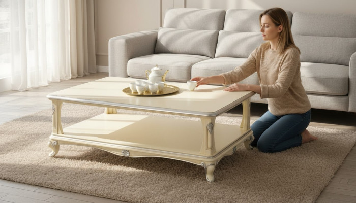 Couch Tisch Kaffee Tische Wohnzimmer Italien Beistell Luxus Couchtisch Design