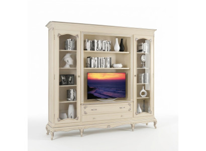Wohnzimmer Wandregal tv Schrank Schränke Regal Holz Wohnzimmer Möbel Regale Neu
