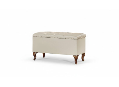 Hocker Design Holz Italienische Möbel Luxus Wohnzimmer Fußhocker Stile Elisa Neu