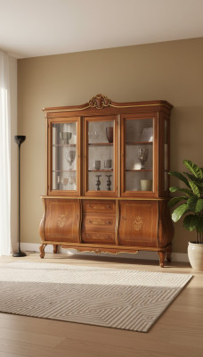 Italienische Möbel Vitrine Schrank Wohnzimmer Anrichte Schränke Vitrinen xxl big