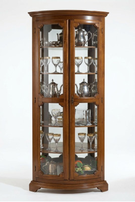 Vitrinen Glas Schrank Italienische Möbel Vitrine Wohnzimmer Anrichte Schränke