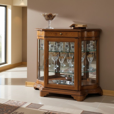 Bar Schrank Schränke Anrichte Vitrine Glasschrank Vitrinen Italienische Möbel