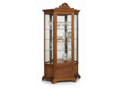 Möbel Glasschrank Vitrine Holz Vitrinen Glas Schrank Schränke Regale Italien