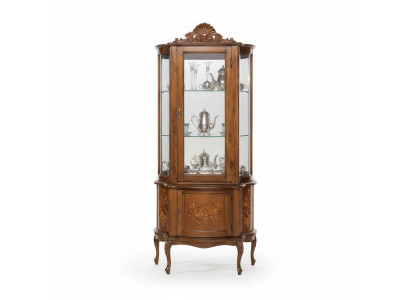 Vitrine Anrichte Schränke Design Italienische Möbel Schrank Luxus Barock Holz