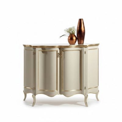 Klassische Kommode Holz Sideboard Schrank Schränke Italienische Möbel Kommoden