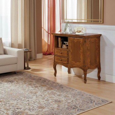 Klassische Kommode Schrank Holz Schränke Möbel Konsolen Italienische Möbel Braun